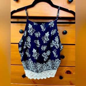 Abercrombie and Fitch tie back tank top